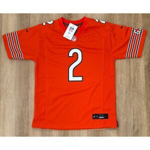 NWT Kids Nike Chicago Bears DJ Moore #2 Jersey - Large (14/16) - Orange